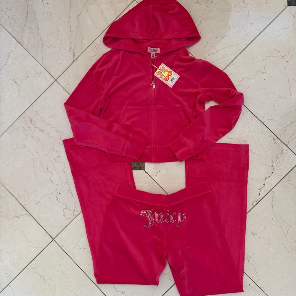 Juicy Couture hot pink set